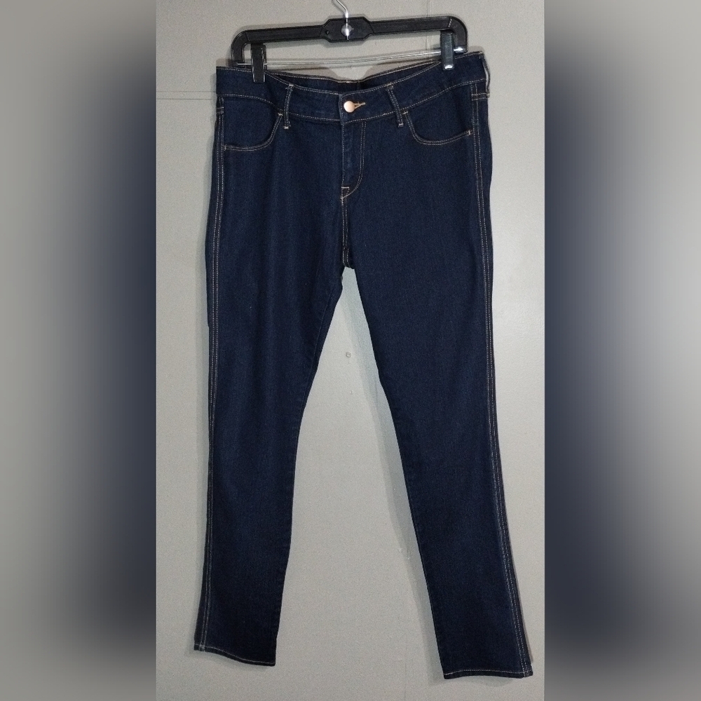 H&M Dark Blue Skinny Jeans for Women